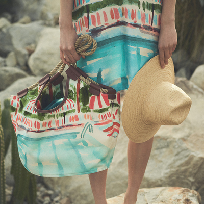 Loro Piana 推出 Gioia Shopper 手袋，诠释夏日的悠然自得