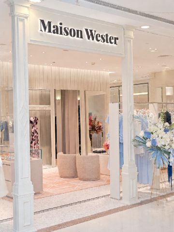 设计师女装品牌MaisonWester上海久光百货精品店正式开业