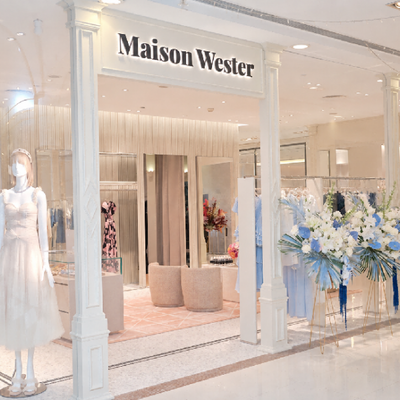 设计师女装品牌MaisonWester上海久光百货精品店正式开业