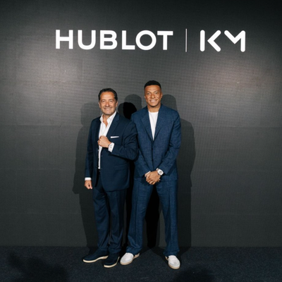 HUBLOT 宇舶表携手基利安·姆巴佩（ KYLIAN MBAPPÉ ） 于马德里庆祝全新腕表发布