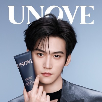UNOVE柔诺伊官宣周柯宇成为品牌护发代言人
