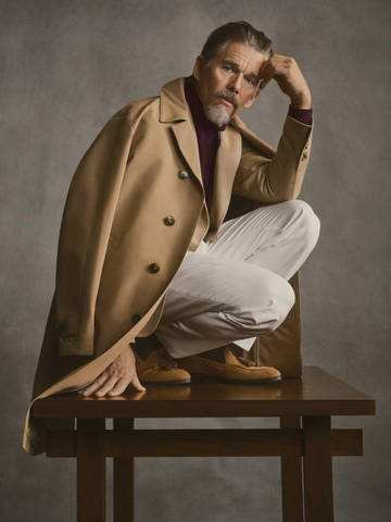 CANALI宣布Ethan Hawke担任全球品牌大使