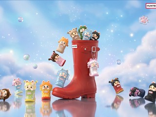 HUNTER × Beibei Cat「雨靴的世界」联名萌粒系列发布