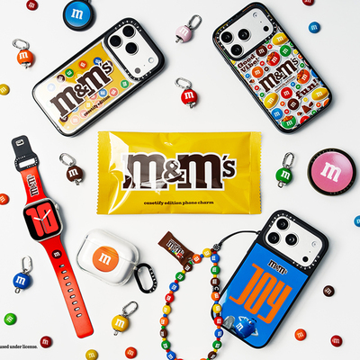 甜蜜上新！CASETiFY 推出 M&M’S 联名系列 为你的设备注入一抹糖果色彩