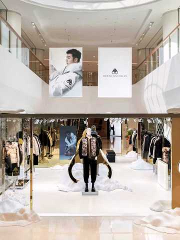 冰原碰撞都市奢境 Moose Knuckles北京国贸商城限时精品空间盛大启幕