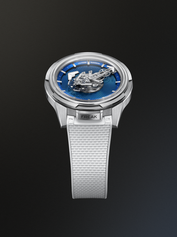 UlysseNardin雅典表2026新品：FREAK ONE [BLUE ENAMEL] & [GUILLOCHE]奇想腕表
