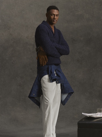 CANALI 2026秋冬针织系列经纬成形，温雅呈宜