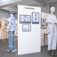 SANDRO携手东华大学呈现产学合作成果 聚焦青年设计力量，演绎印花美学
